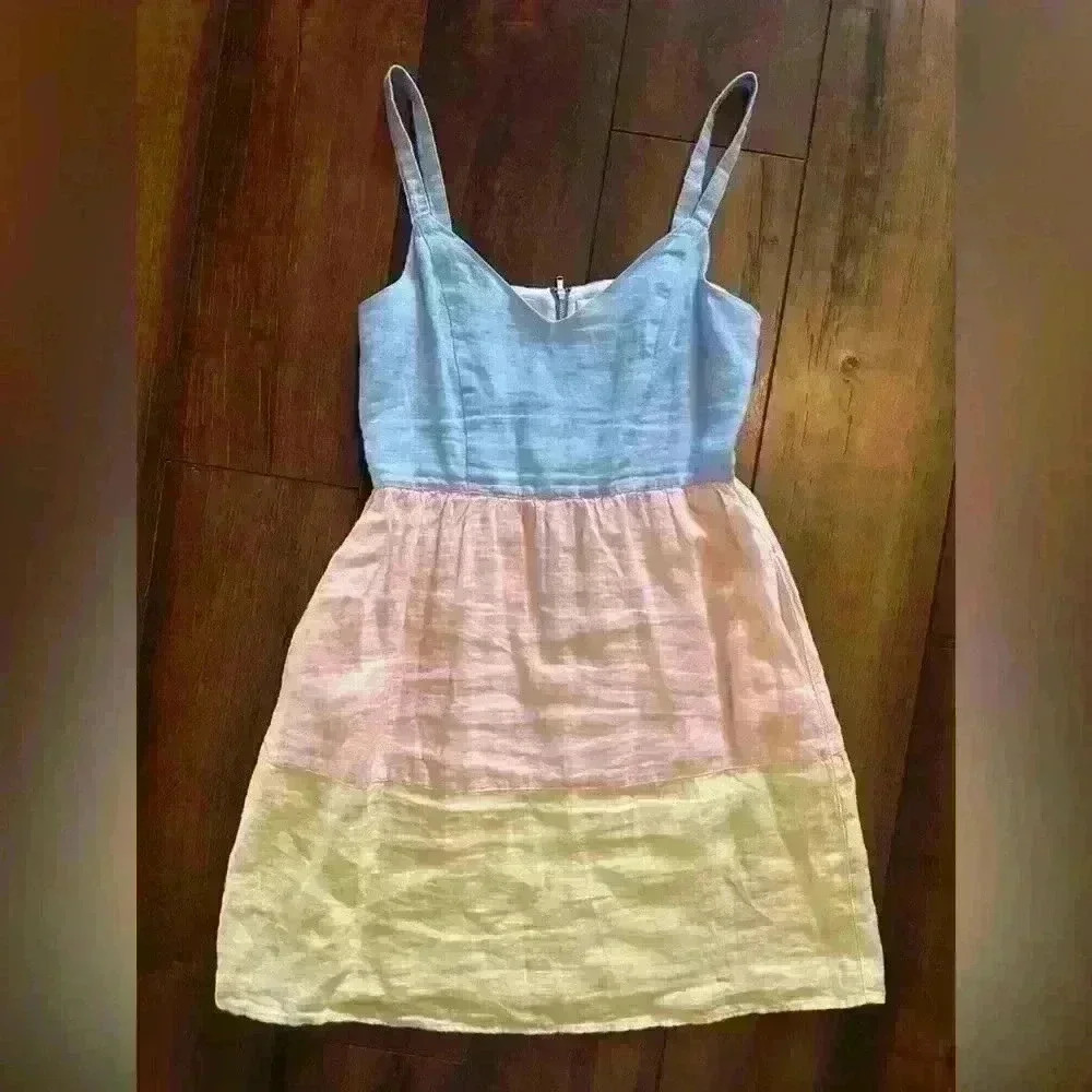 Women’s Cynthia Rowley 100% Linen dress size xsmall